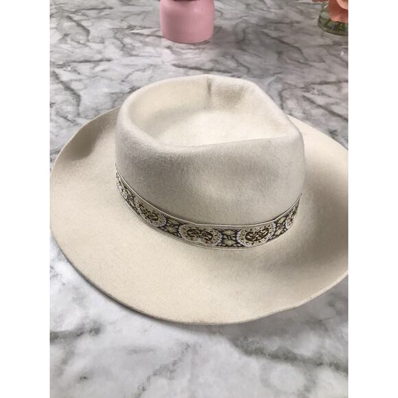 Lack Of Color Band M (57 CM) 100% Australian Wool Beige Cowgirl Style Summer Hat main image 6